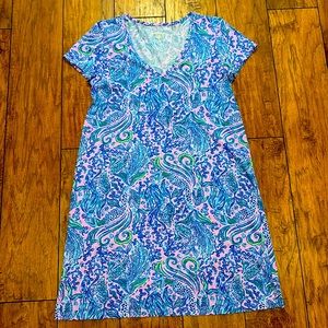 Like New Lily Pulitzer Mermaid Shift Dress